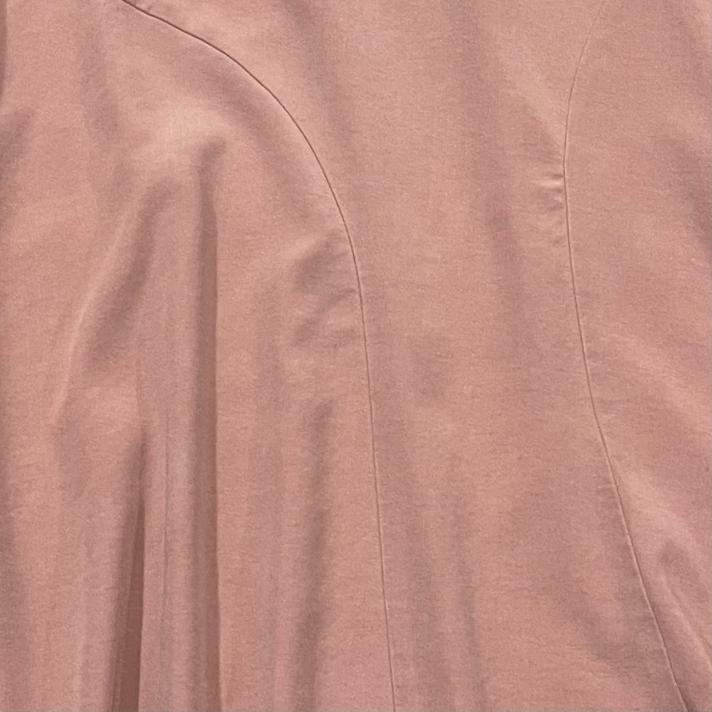J.Jill Women's‎ Dusty Pink Bamboo Blend Zip Up Midi Skirt, Size S - Picture 3 of 5